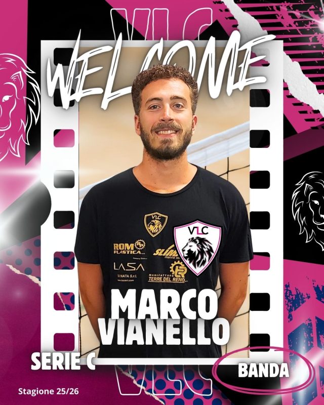 IN BANDA ARRIVA UN ATLETA D’ESPERIENZA E QUALITA’:MARCO VIANELLO!